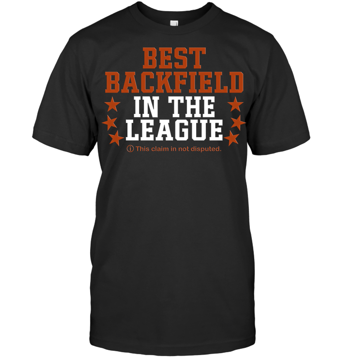 Best Backfield In The League T Shirt From AllezyGo Best Backfield In The League T Shirt From AllezyGo