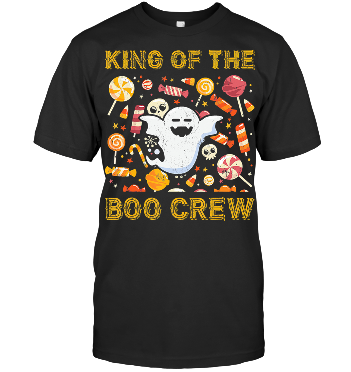 King Of The Boo Crew Costume Halloween T Shirt