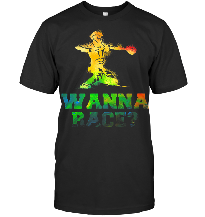 Baseball Catcher Wanna Race 2020 T Shirt