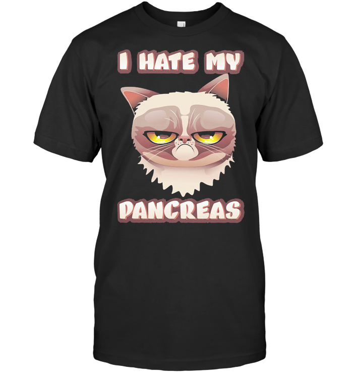 Grumpy Cat I Hate My Pancreas T Shirt