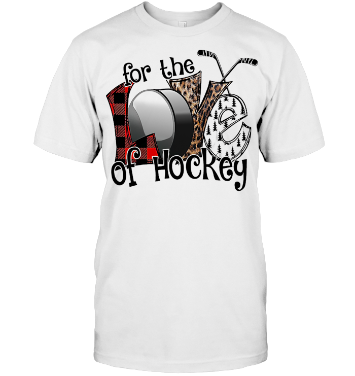 For The Love Of Hockey Plaid T Shirt - from classymissyy.tumblr.com 1