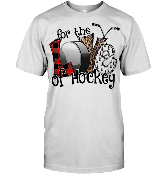 For The Love Of Hockey Plaid T Shirt - from classymissyy.tumblr.com 1