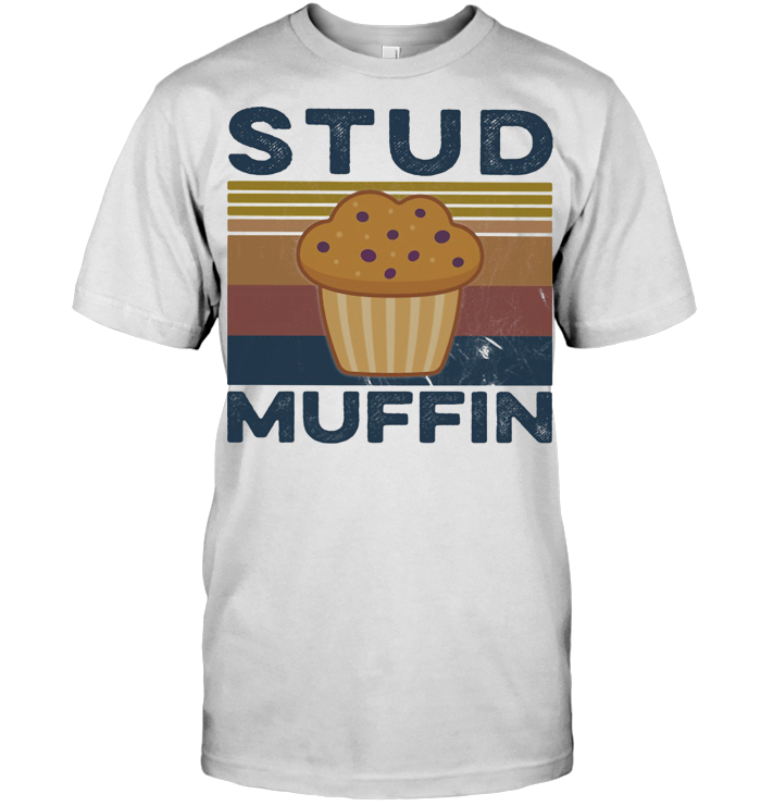 Baking Cake Stud Muffin Vintage T Shirt - from wordwidewishes.com 1